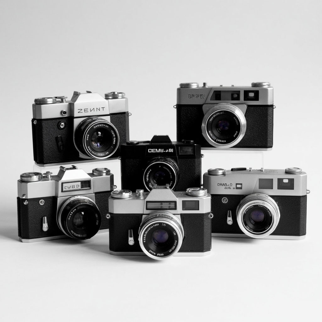5 культовых фотоаппаратов, на которых снимали наши выпускники в XX веке